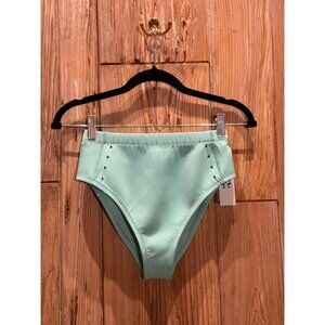 Gigi C Bikinis Linda Bottom Swimsuit Hi Retro Moderate Coverage Small Seychelles